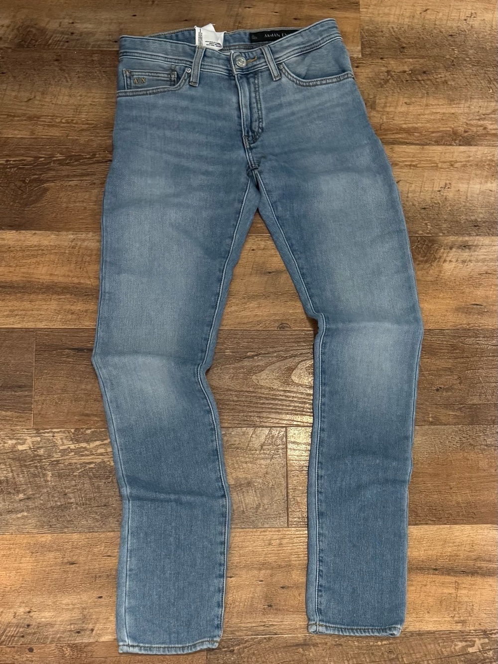 Armani Exchange Men’s Skinny Jeans — Light Blue - Picture 5 of 5